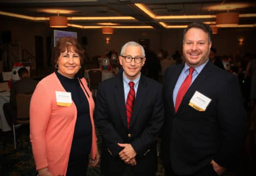 Phan Gruber (left) at 8th Annual Jefferson Forum